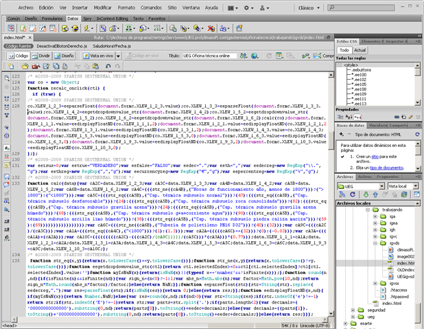 UEG software...